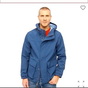 NWT JCREW Brunswick rain jacket